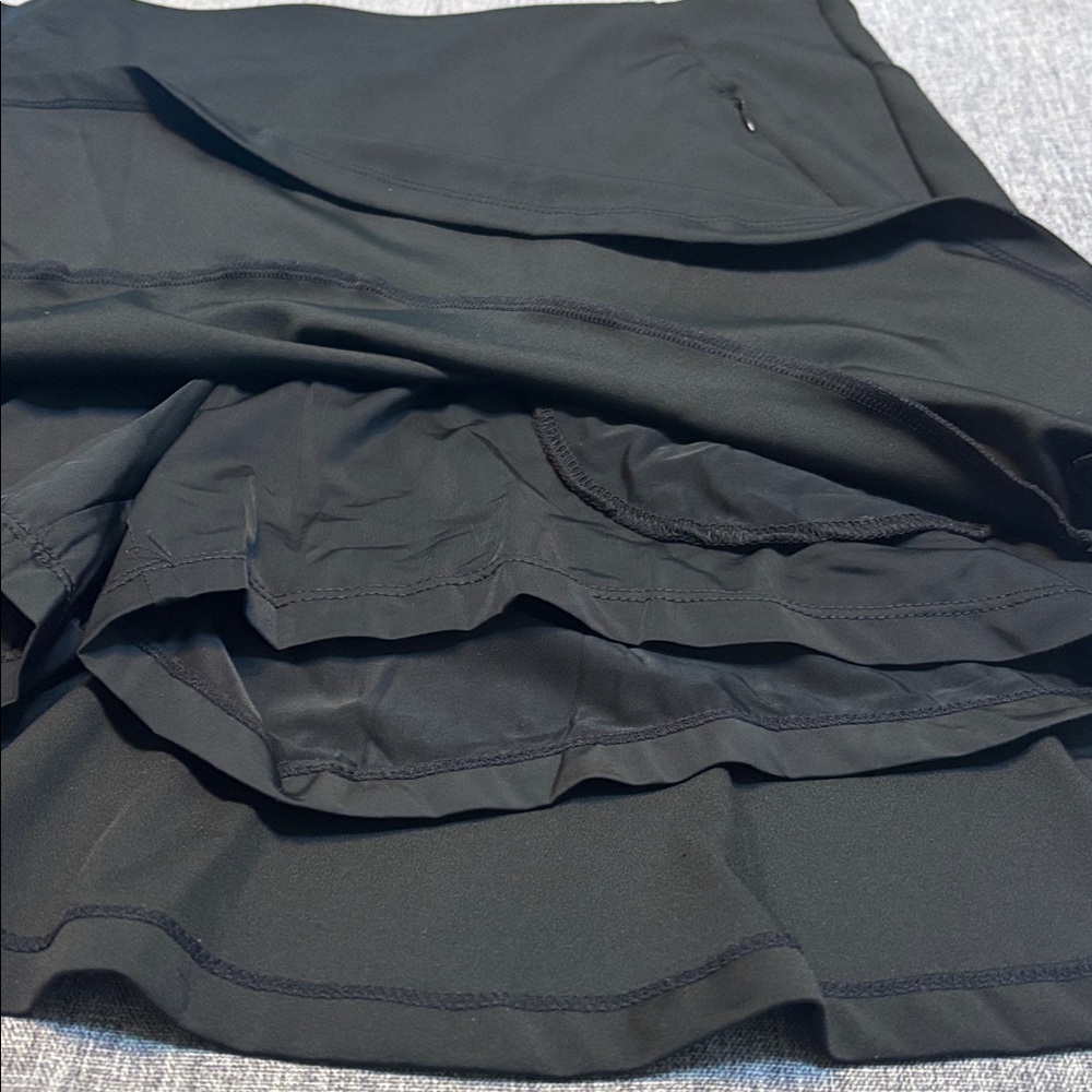 Acegolfs Basic 17 Inch Ruffle Skort UPF50+, Size Large - Picture 7 of 10